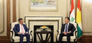 Nêçîrvan Barzanî û Steven Fagin civiyan