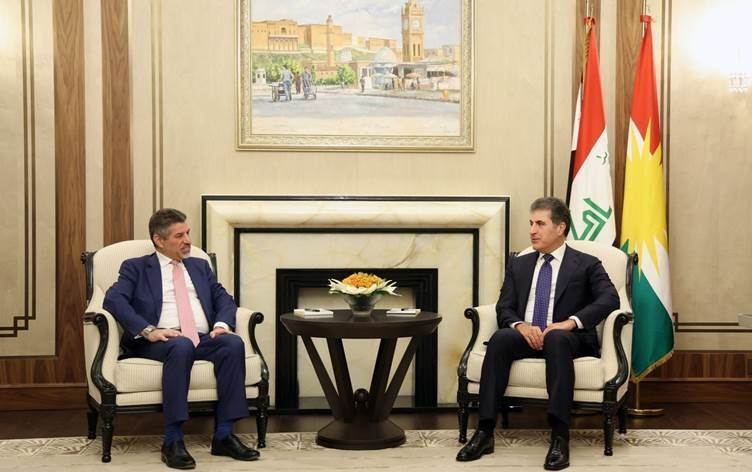 Nêçîrvan Barzanî û Steven Fagin civiyan