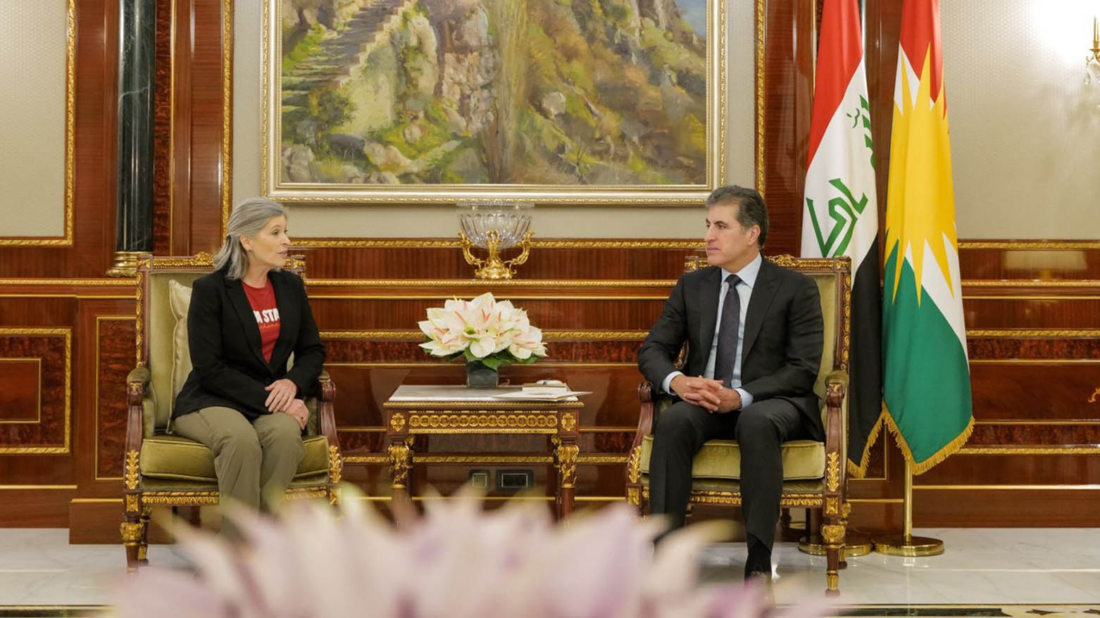 Nêçîrvan Barzanî û Senatora Amerîkî: DAIŞ hîn jî metirsiyeke rasteqîn e