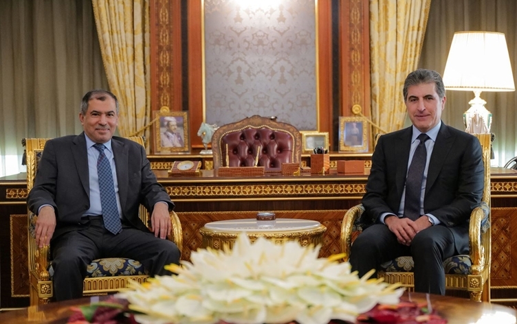 Nêçîrvan Barzanî Balyozê Kuweytê qebûl kir