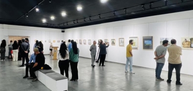 هونەرمەند (نەژاد كەوكەز)پێشانگەیەكی تایبەتی شێوەكاریی كردەوە