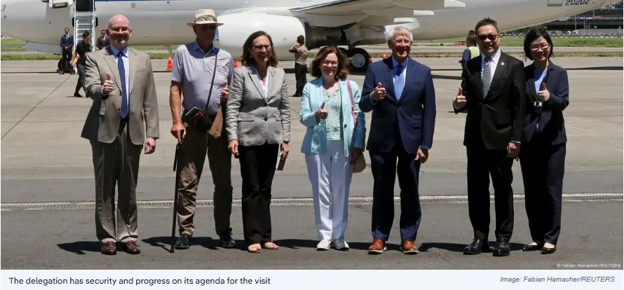 High-Level US Delegation Arrives in Taiwan Amid Sensitive Trade Negotiations