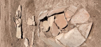 Bajarekî şûnwarî û goristanek li Dihokê hatin dîtin