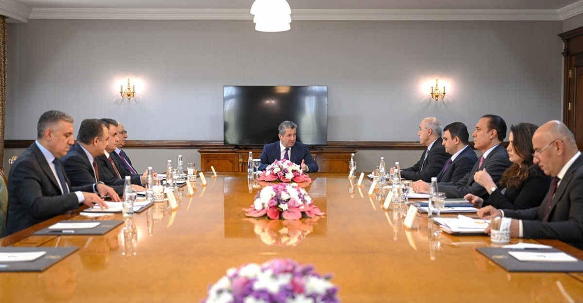 حكومة كوردستان تجتمع بالوفد التفاوضي مع بغداد وتؤكد على مواصلة الحوار