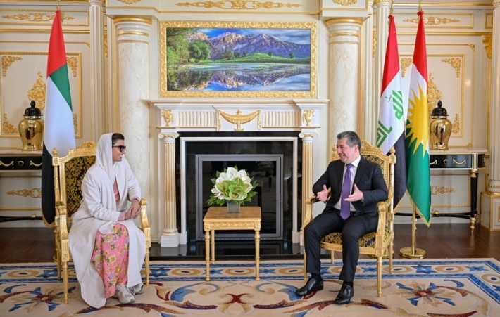 Serokê Hikûmetê pêşwazî li şandeke Îmaratê kir