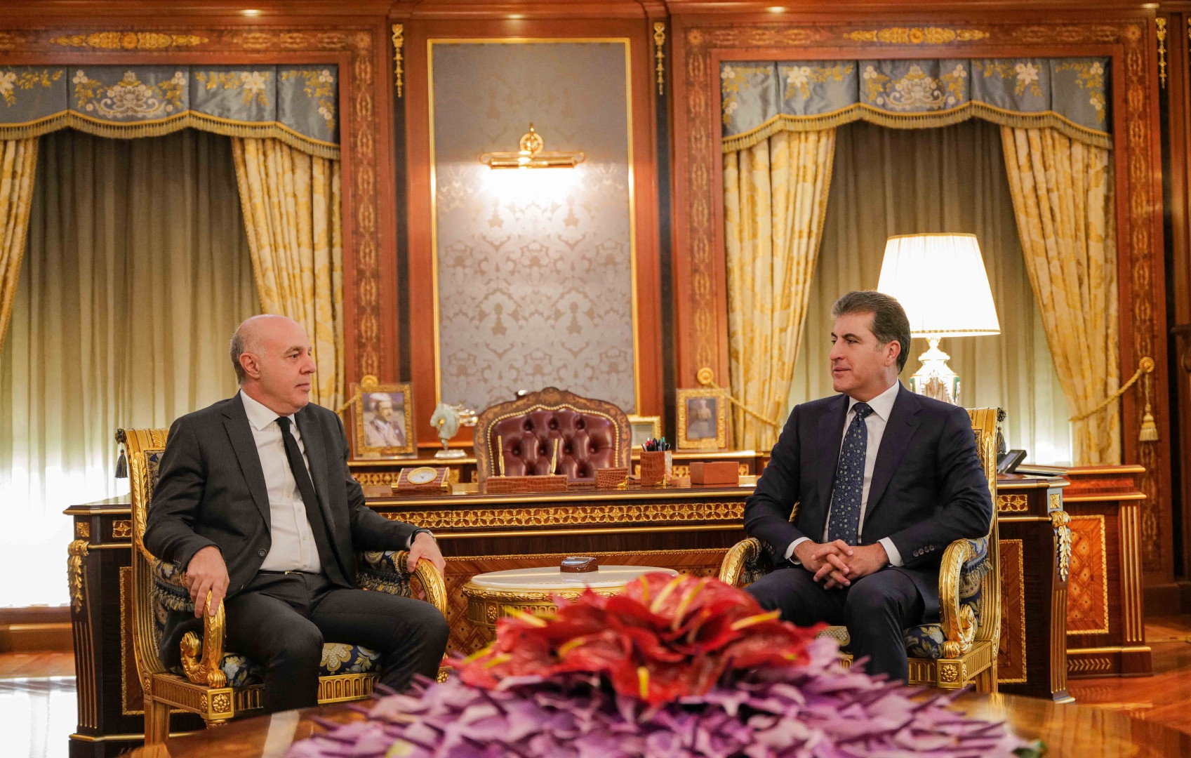 President Nechirvan Barzani and Turkish delegation highlight the importance of enhancing bilateral relations