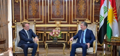 Prime Minister Barzani Receives French Ambassador to Iraq