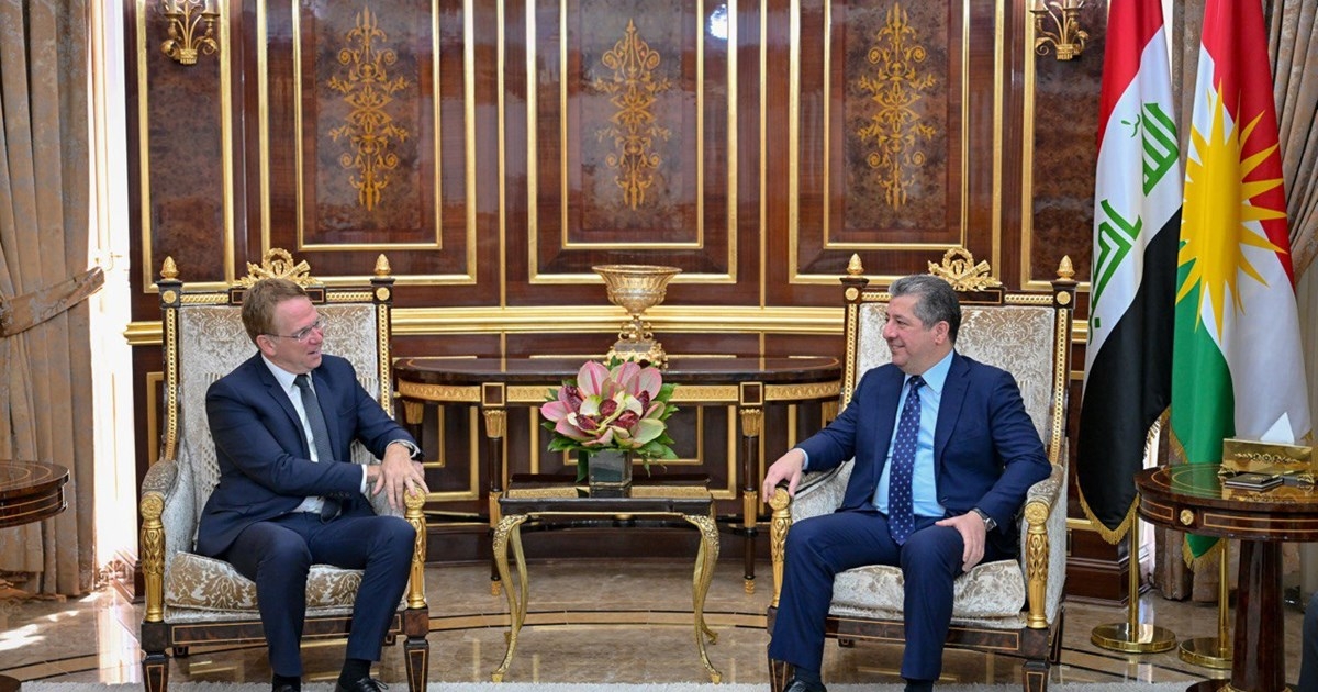 Prime Minister Barzani Receives French Ambassador to Iraq