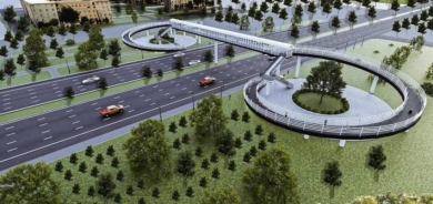 إنجاز غير مسبوق.. أربيل تدشن جسراً حديثاً للمشاة يراعي ذوي الاحتياجات الخاصة