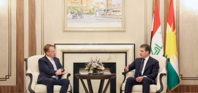 سەرۆکی هەرێمی کوردستان، لەگەڵ باڵیۆزی فەرەنسا لە عێراق بەڕێز پاتریک دۆرێل، پەیوەندییەکانی فەرەنسایان لەگەڵ عێراق و هەرێمی کوردستان تاوتوێ کرد