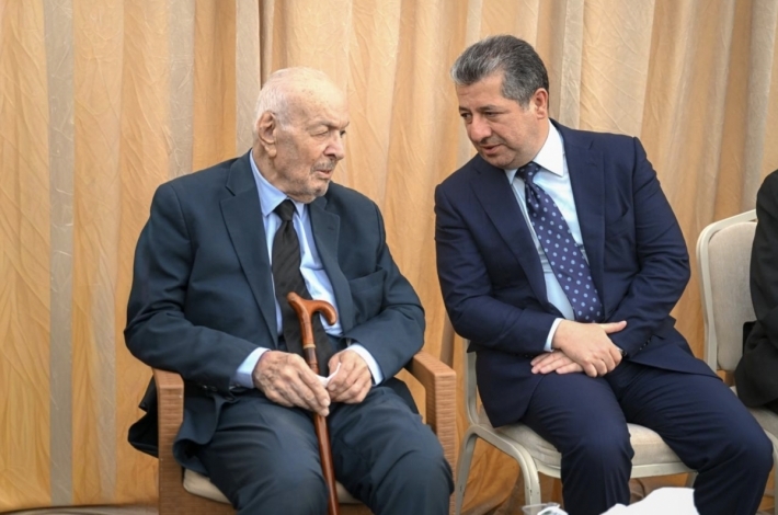 Mesrûr Barzanî beşdarî serxwaşiya Hacî Qedriye Xan Dizeyî bû