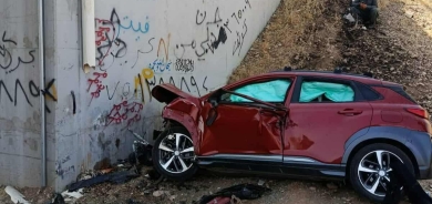 حادث سير يودي بحياة زوجين وعنصر بيشمركة على طريق دهوك أربيل