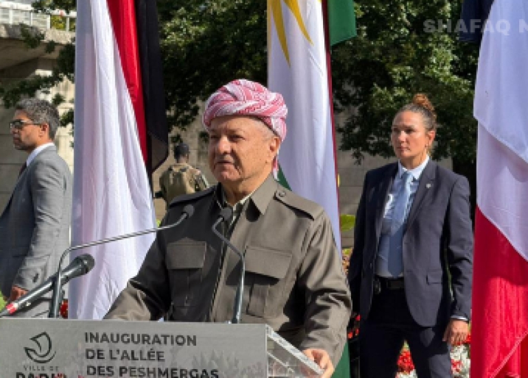 سەرۆک بارزانی ل پاریسە؟