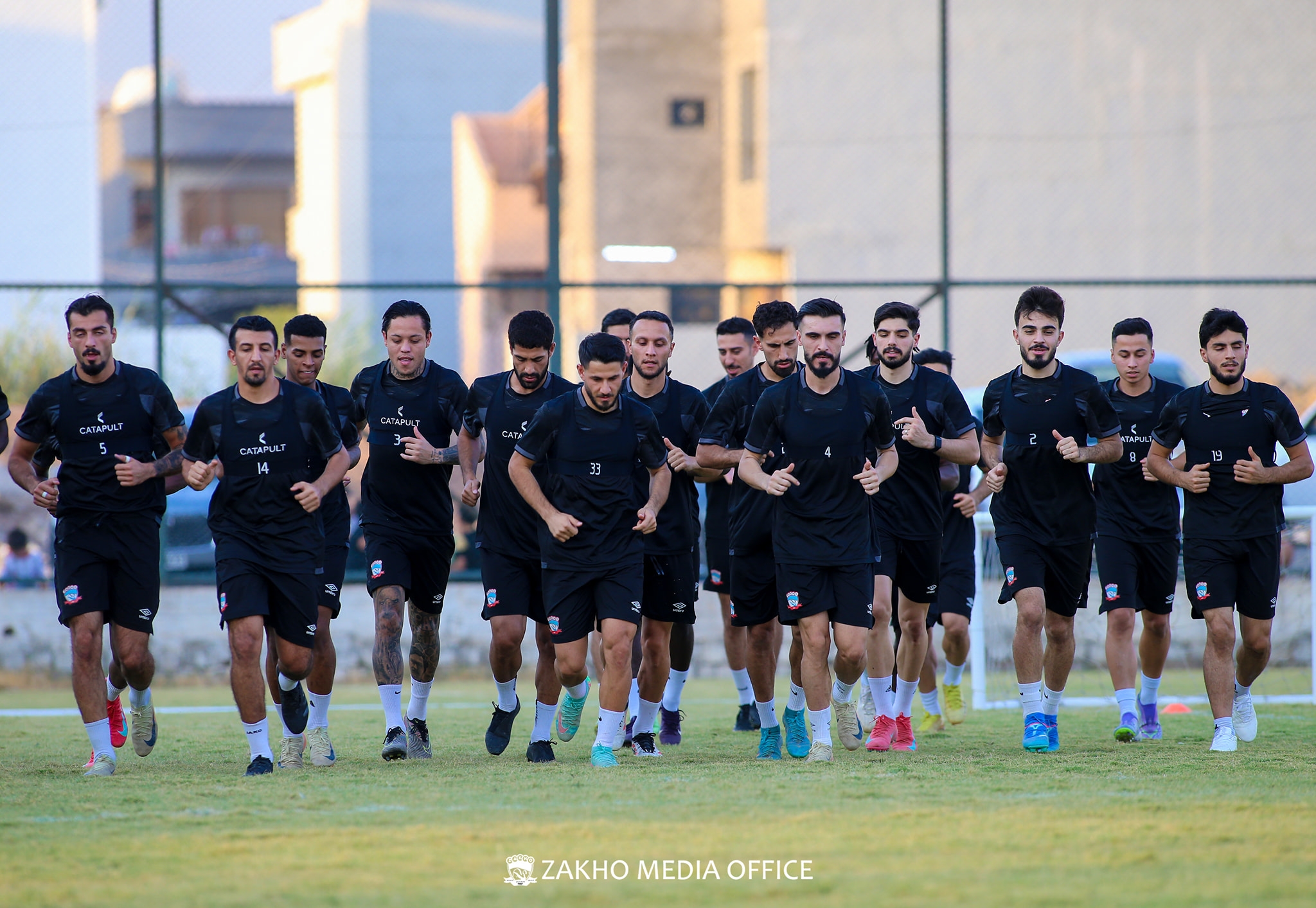 زاخۆ كەمپێكی مەشقی لە دەرەوەی وڵات ئەنجام دەدات