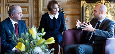 الرئيس بارزاني يزور وزارة الخارجية الفرنسية