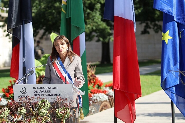 Paris Honors Kurdish Peshmerga with Dedicated Alley and Park, Mayor Hidalgo Reaffirms French Solidarity