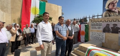 Efrîn.. Gora Dr. Nûrî Dêrsimî di salvegera koça wî ya dawî de hat nûjenkirin