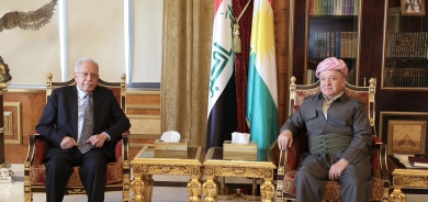 الرئيس بارزاني يستقبل رئيس مؤسسة المدى فخري كريم