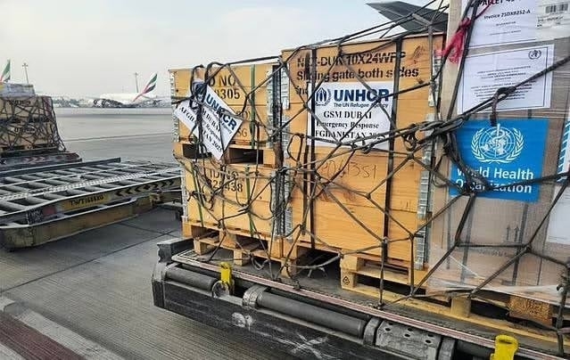 ئیمارات بڕی 900 هەزار دۆلار وەک هاوکاری مرۆیی بۆ لێقەوماوانی بوومەلەرزە لە ئەفغانستان دەنێرێت