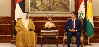 سه‌رۆكى هه‌رێمى كوردستان، پێشوازيى له‌ به‌ڕێز سه‌عيد ئه‌لهاجرى، وه‌زيرى ده‌وڵه‌ت و نێرده‌ى تايبه‌تى ئيمارات بۆ كاروبارى ئابوورى بۆ هه‌رێمى كوردستان و شاندێكى ياوه‌رى، كرد