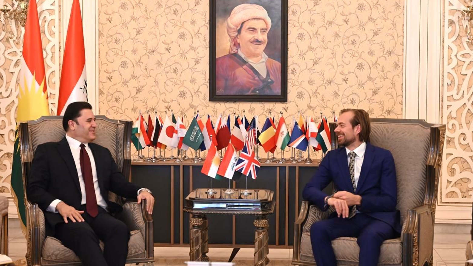 ديندار زيباري يبحث مع القنصل البريطاني خطة حقوق الإنسان وتوصيات الأمم المتحدة