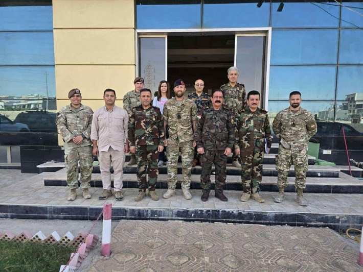 خلال زيارته لوزارة البيشمركة.. وفد من التحالف الدولي يجدد دعمه لقوات البيشمركة