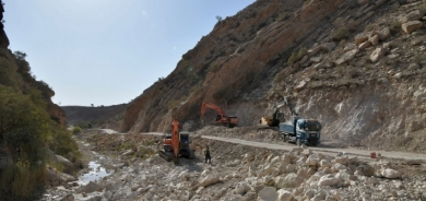 محافظة أربيل: بكلفة 88 مليار دينار.. استمرار العمل في سد دوين