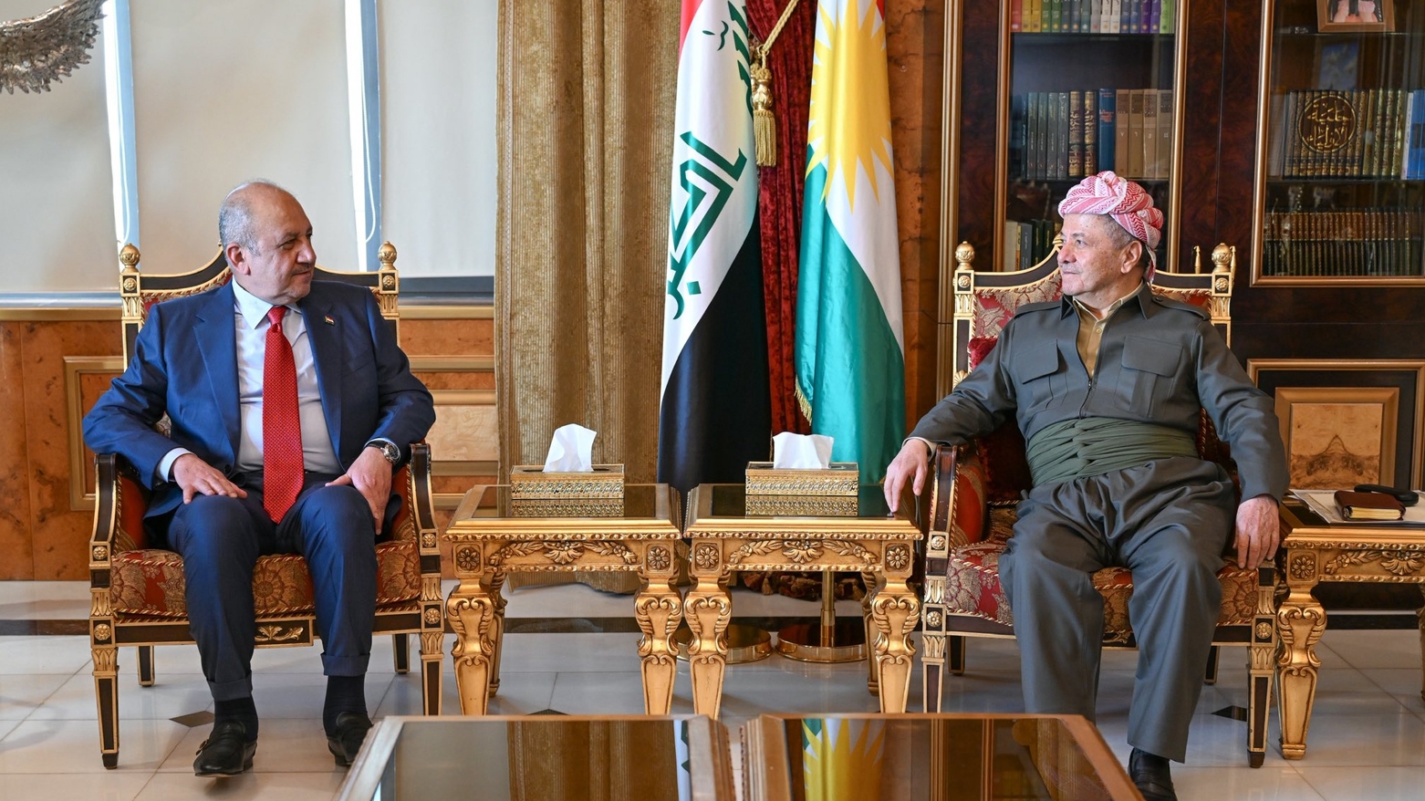 Barzani Discusses Upcoming Elections with Iraqi Delegation in Erbil