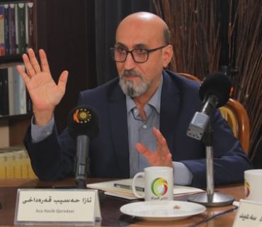 ئازا حەسیب قەرەداخی ئەندامی بازنەی گفتوگۆ:  مانەوەی ئێمە وەك نەتەوە، بەندە بە پاراستن و گەشەپێدانی هونەر و كەلتوورمانەوە