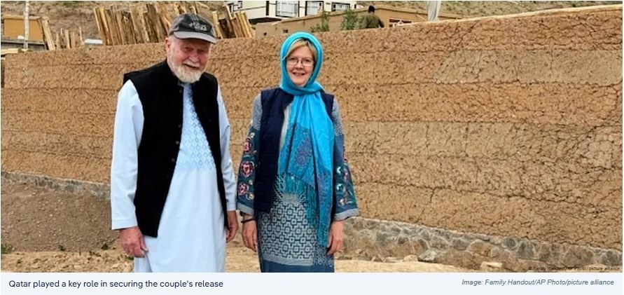 Taliban Releases Elderly British Couple After Seven Months of Detention in Afghanistan