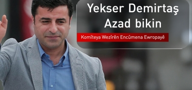Komîteya Wezîrên Encûmena Ewropayê daxwaza azadkirina Demirtaş kir