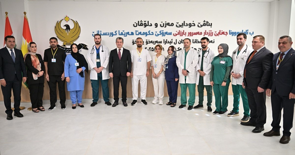 KRG Prime Minister Inaugurates Zakho Children’s Hospital