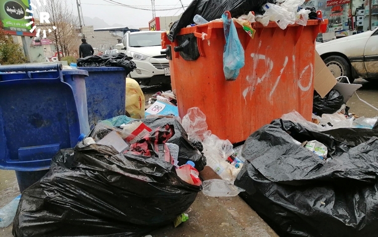 جمع 7.2 ألف طن من النفايات في إقليم كوردستان يومياً