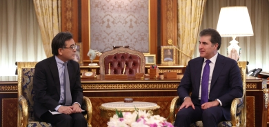 President Nechirvan Barzani, Japanese Ambassador Discuss Iraq’s Situation, Erbil-Baghdad Ties, and Investment Opportunities