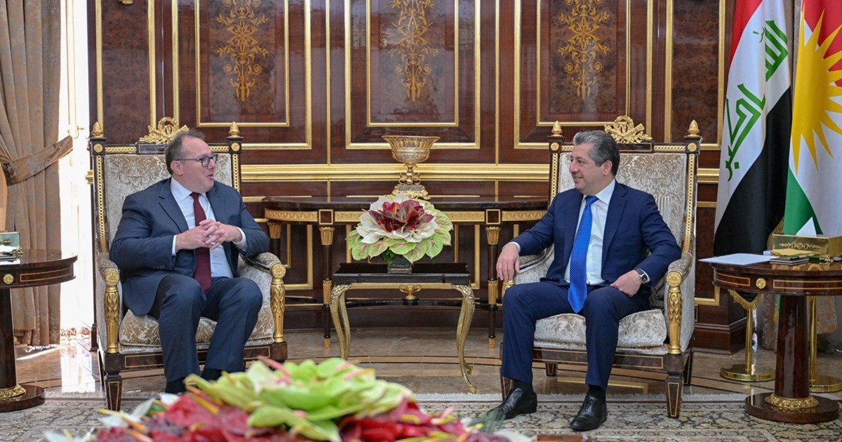 Prime Minister Barzani receives US Embassy Chargé d’Affaires