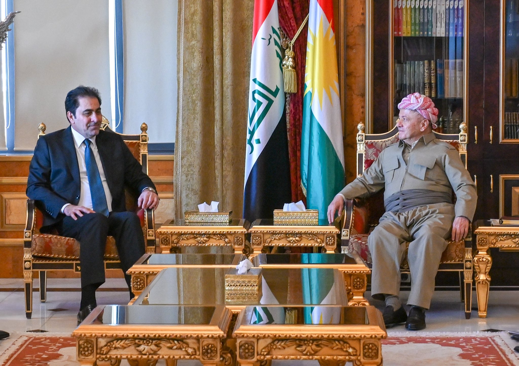 President Barzani Meets Iraqi Foundation Coalition Delegation