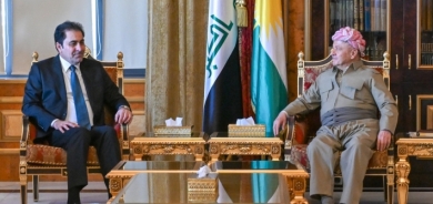 Serok Barzanî pêşwazî li şandeke hevpeymaniya Esas a Iraqî kir