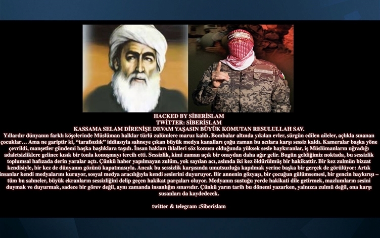 Malperên Hurriyet û Milliyetê hatin hackkirin