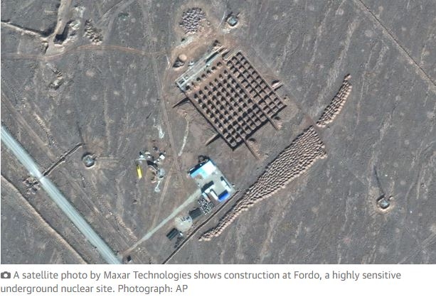 Iran Accelerates Secret Nuclear Site Construction After Devastating Airstrikes, Satellite Imagery Shows