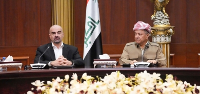 الرئيس بارزاني يجتمع مع بافل طالباني في مصيف صلاح الدين