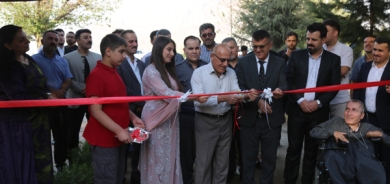 مامۆستا پەیام ڕزگار یەكەمین پێشانگەی تایبەتی شێوەكاریی خۆی كردەوە