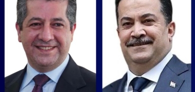 Prime Minister Barzani Received Call from Prime Minister Sudani