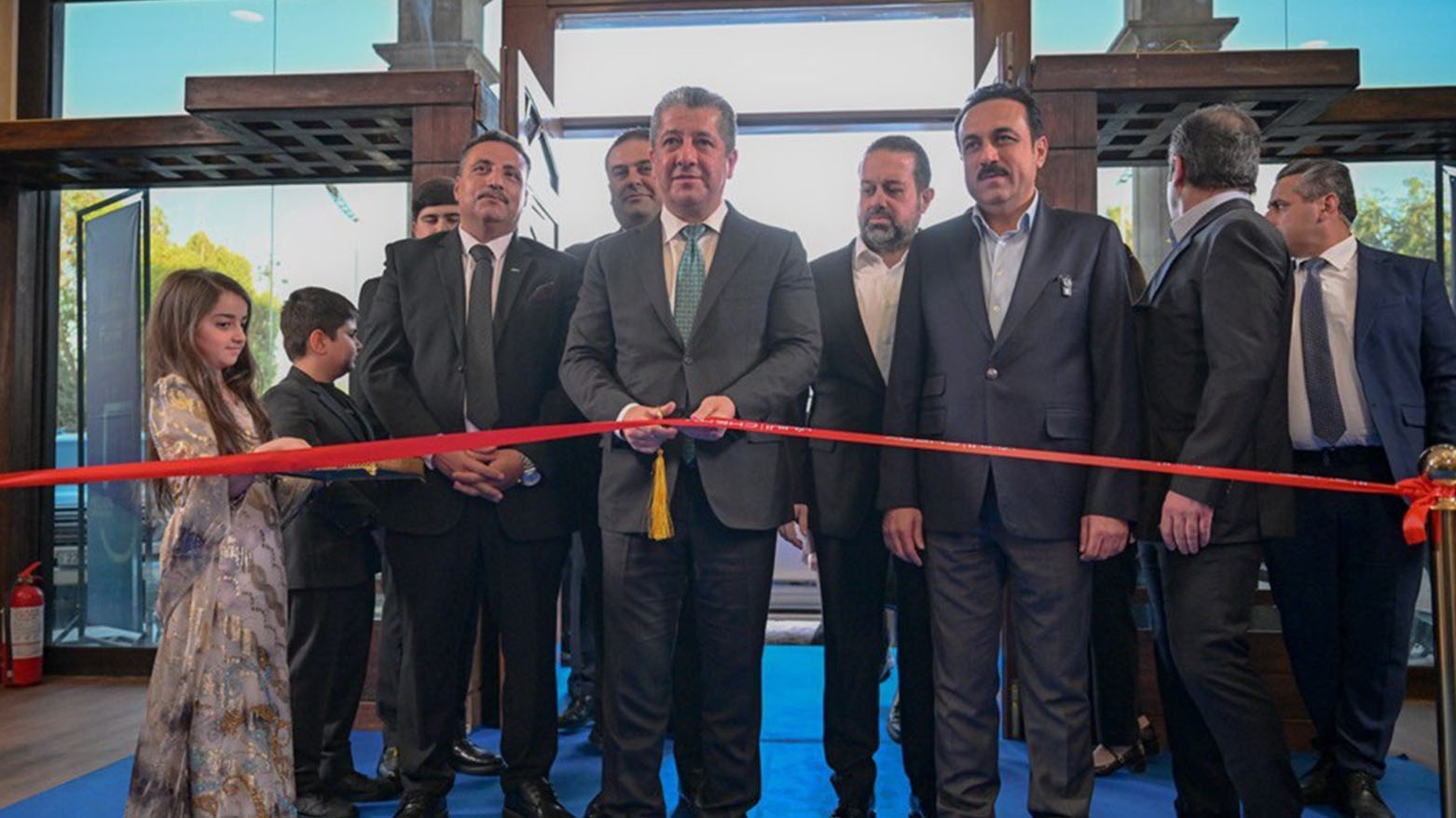 Serokwezîr Mesrûr Barzanî pêşangeheke hunerî ya hevbeş vekir