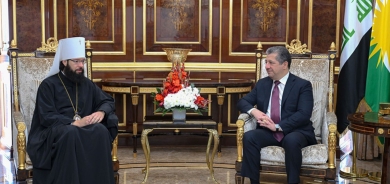 رئيس حكومة إقليم كوردستان يستقبل وفداً من الكنيسة الأرثوذكسية الروسية