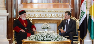 President Nechirvan Barzani receives the Patriarch and Bishops of the Assyrian Church of the East