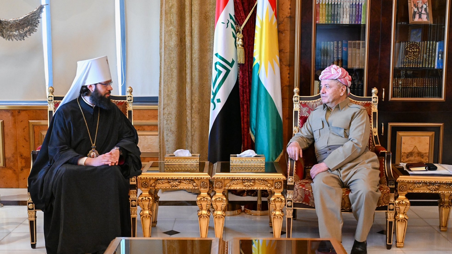 President Barzani Receives Russian Orthodox Church Delegation in Pirmam