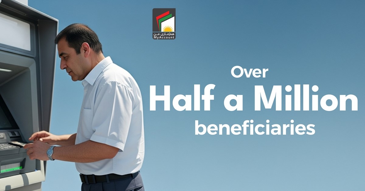 Over half a million beneficiaries paid through MyAccount