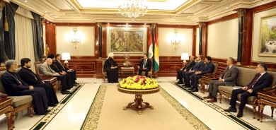 سه‌رۆكى هه‌رێمى كوردستان، پێشوازيى له‌ شاندێكى كه‌نيسه‌ى ئه‌رتۆدۆكسى ڕووسى به‌ سه‌رۆكايه‌تيى به‌ڕێز مه‌تران ئه‌نتۆنى كرد