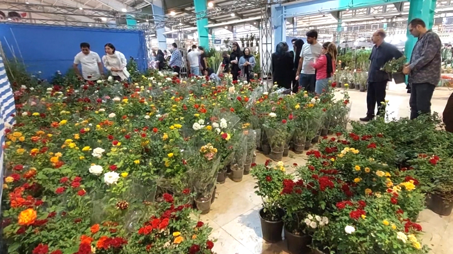 Li Kirmaşanê Pêşangeha Gul û Giyayên Dermanî hat vekirin