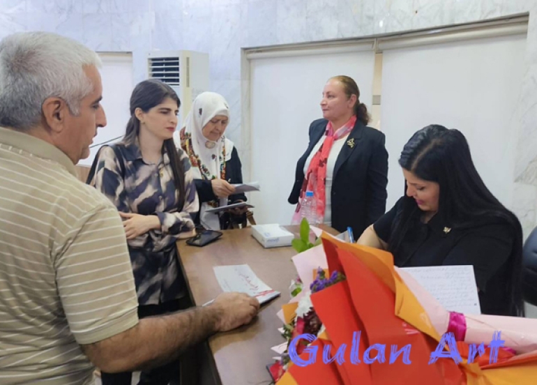 دكتۆرە ڤیان مەحموود زامدار یەكەمین كتێبی خۆی بڵاوكردەوە